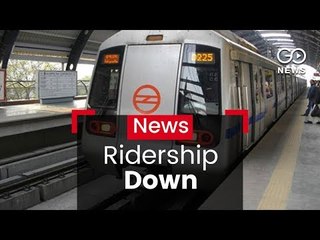 Delhi Metro Ridership Falls