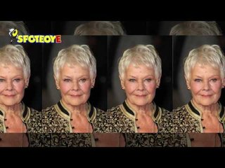 Dame Judi Dench gets tattooed!
