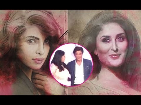 Shah Rukh Khan launches a book that features Priyanka Chopra and Kareena Kapoor Khan!