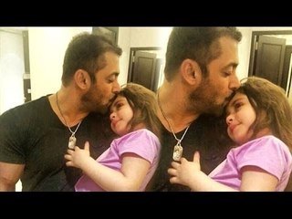 CUTE Little Fan Suzi Hugging & Kissing Salman Khan | Social Butterfly