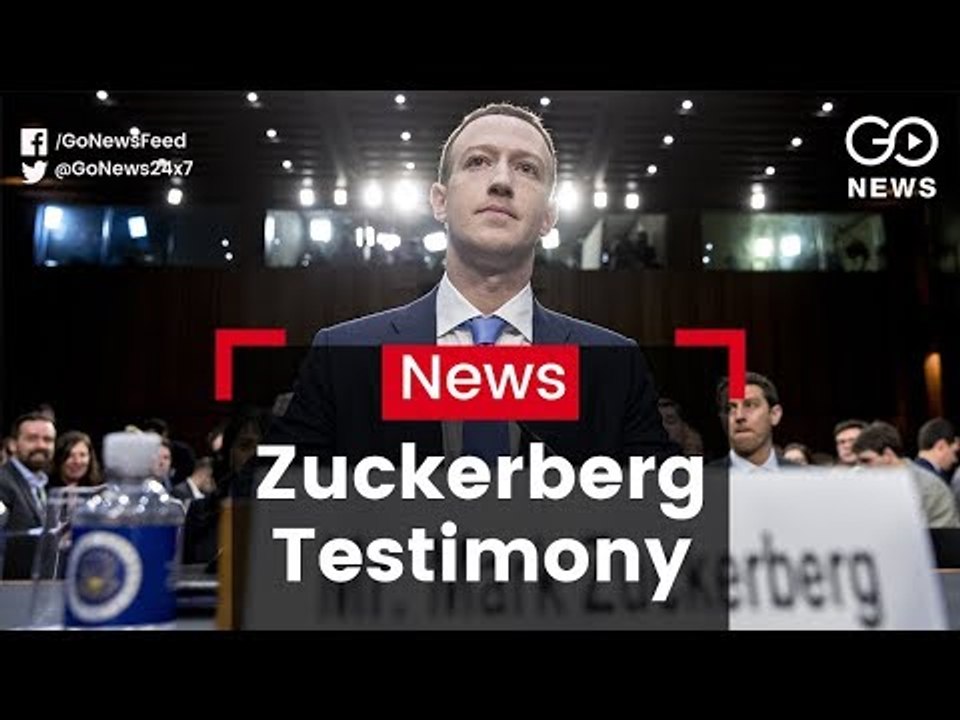 Zuckerberg's Testimony