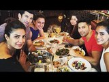 Priyanka Chopra dines with Varun Dhawan and Parineeti Chopra In New York | Dream Team