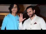 Saif Ali Khan poses with son Ibrahim Khan on his 46th Birthday! | Spotted