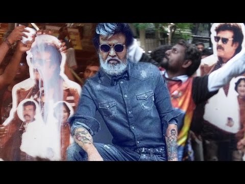 Rajinikanth fan pay TRIBUTE | Kabali release