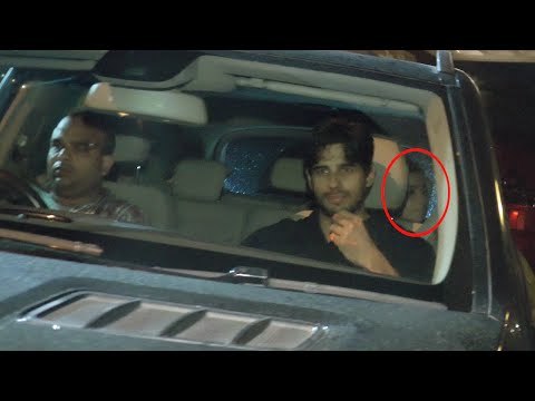 Love Birds Alia Bhatt and Sidharth Malhotra SPOTTED post dinner | SpotboyE