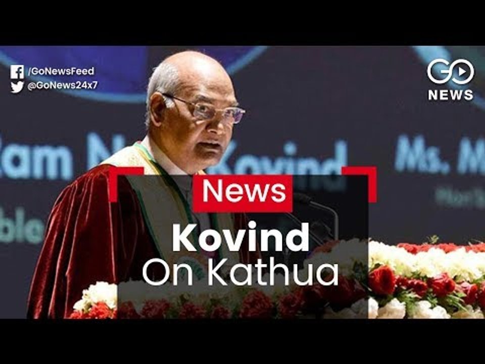 Kovind On Kathua