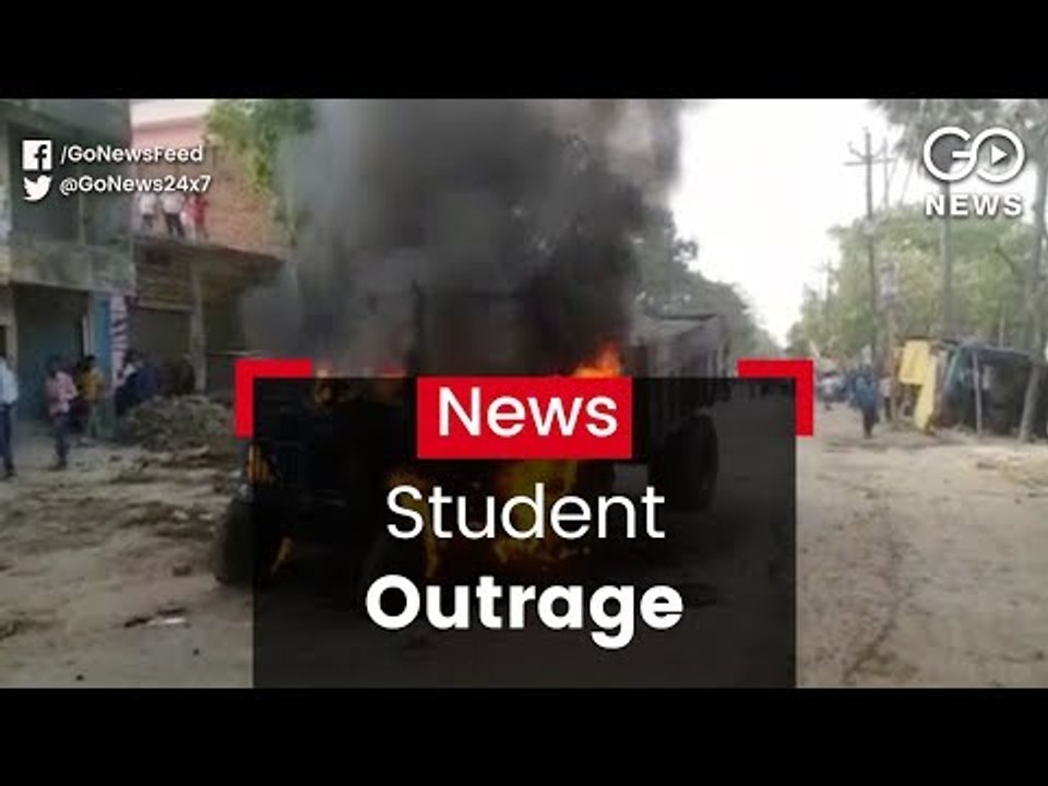 Students Vandalise In UP