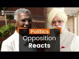 Opposition Reacts
