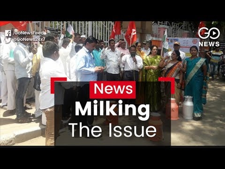 Novel Protest By Dairy Farmers