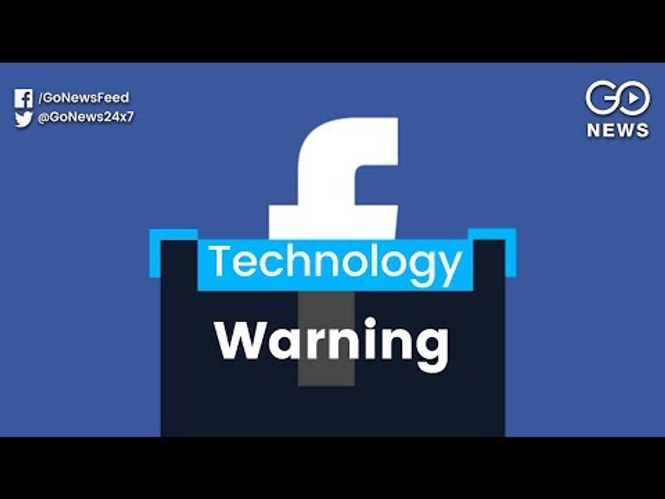 Facebook Warning