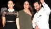 Kareena Kapoor, Karisma Kapoor and Saif Ali Khan SPOTTED at Reema Jain's Birthday party | SpotboyE