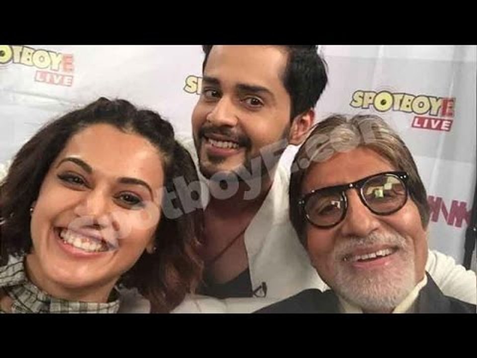 Watch Amitabh Bachchan LIVE on FB for the FIRST time with Tapsee Pannu | PINK | Shardul Pandit
