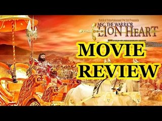 MSG The Warrior Lionheart  Movie Review by Sangya Lakhanpal | SpotboyE