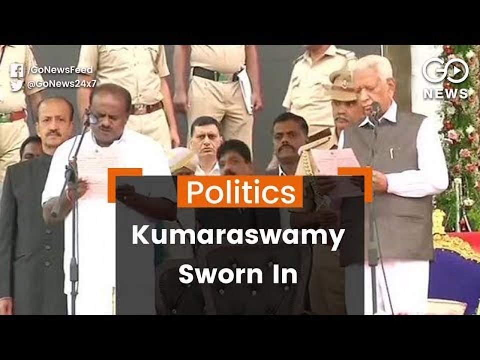 Kumaraswamy Sworn In
