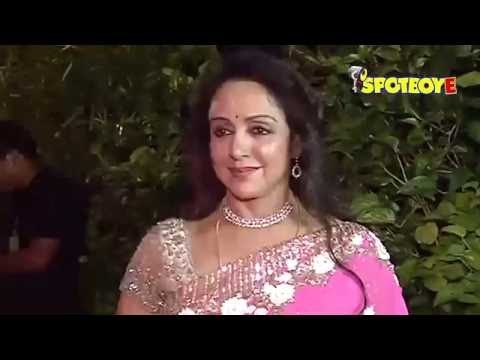 Bollywood Celebs at Hema Malini's 68th Birthday Celebration | SpotboyE