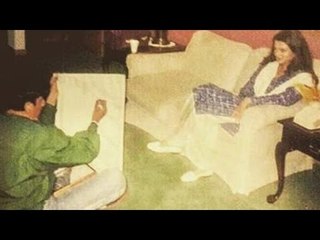 Guess Who did Ranbir Kapoor Sketch 18yrs back on his canvas? | SpotboyE