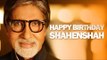 Happy Birthday Amitabh Bachchan Mega Star of Bollywood | SpotboyE