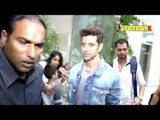 Hrithik Roshan and Rakesh Roshan Spotted for Kaabil Preview | SpotboyE
