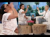 Priyanka Chopra Downs Tequila on The Ellen DeGeneres Show | SpotboyE