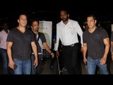 Salman Khan Returns to Mumbai after his Diwali Goa Vacation | SpotboyE