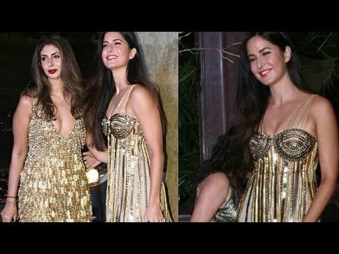 Katrina Kaif looking Hot as Ever at Manish Malhotra's Birthday Bash | SpotboyE