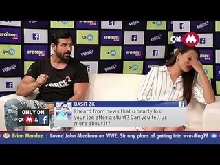 John Abraham Opens Up about his Knee Injury | Force 2 | SpotboyE