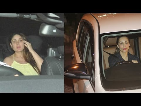 Kareena Kapoor Khan, Malaika Arora Khan Spotted at Amrita Arora & Shakeel's Anniversary Bash