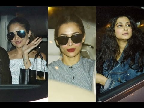 BFF! Malaika Arora, Amrita Arora and Rhea Kapoor Visit Kareena Kapoor Khan | SpotboyE