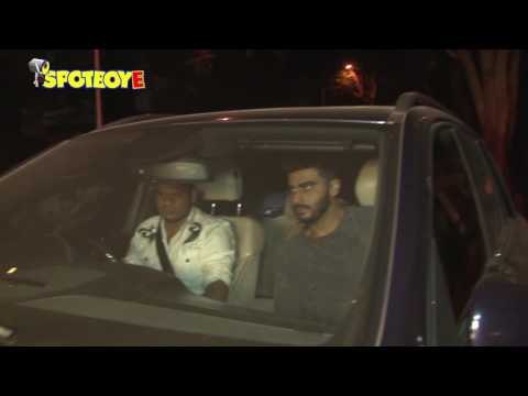 Arjun Kapoor Spotted Outside Ekta Kapoor's House for Half Girlfriend | SpotboyE