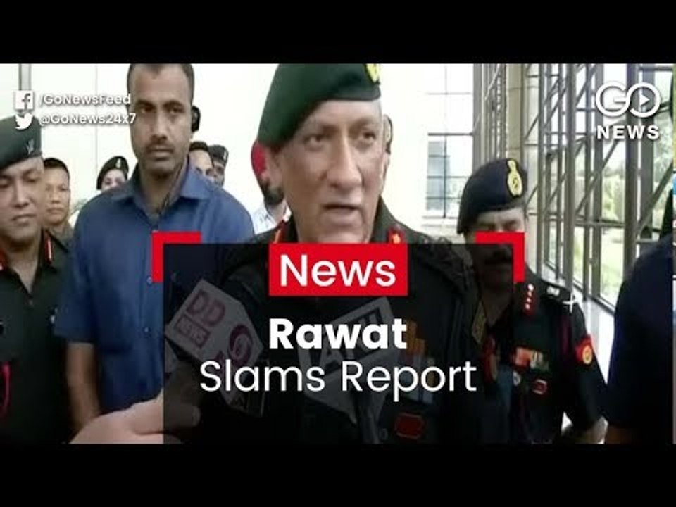 Rawat Slams UN Report
