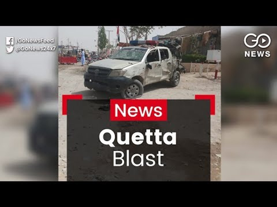 Blast Rocks Quetta