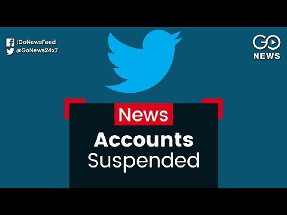 Twitter Suspends Accounts