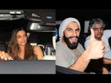 Deepika Padukone and Ranveer Singh Spotted Together at the Special Screening of Befikre | SpotboyE