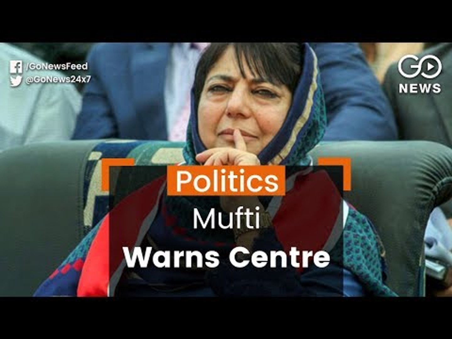 ⁣Mufti Warns Centre