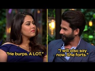 Download Video: 10 Romantic Shahid Kapoor and Mira Rajput Quotes From Koffee With Karan | SpotboyE