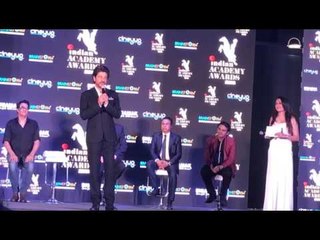 Shah Rukh Khan at his Hilarious best at the launch of Indian Academy Awards | SpotboyE