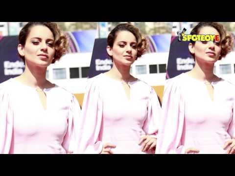 SPOTTED: Kangana Ranaut Promotes Rangoon in Full Swing | SpotboyE