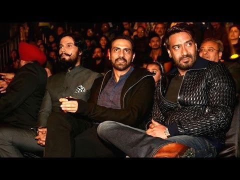 SPOTTED: Ajay Devgn, Arjun Rampal and Randeep Hooda at the Opening of Super Fight League | SpotboyE