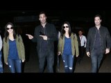 Sunny Leone Spotted with her Husband at the Airport | SpotboyE