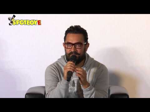 UNCUT- Aamir Khan at Secret Superstar Teaser Launch Full Event | SpotboyE