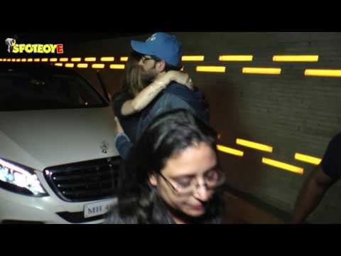 Hrithik Roshan and Sussanne Khan Spotted Hugging Each other | SpotboyE