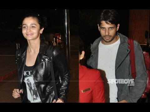 Alia Bhatt & Sidharth Malhotra To Ring In 2017 Together | SpotboyE