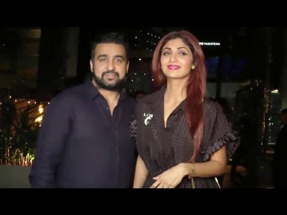 Shilpa Shetty, Raj Kundra, R Madhavan and Shamita Shetty Spotted Having Dinner Together | SpotboyE