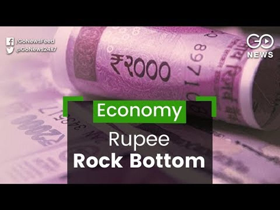 Rupee In Free Fall