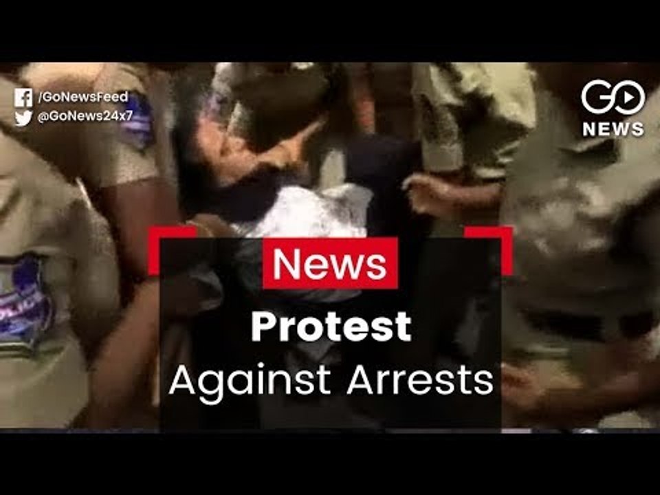 Hyderabad: Protest Against Arrest