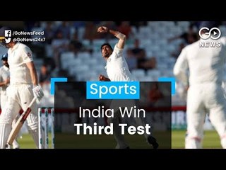 Ind Vs Eng 3rd Test: Victory For Virat