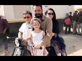 Sanjay Dutt, Maanayata Dutt and kids spend quality time in Agra! | Bollywood News | Spotboye