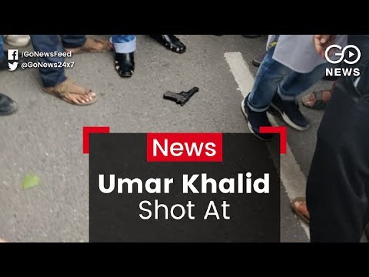 JNU Student Activist Shot At