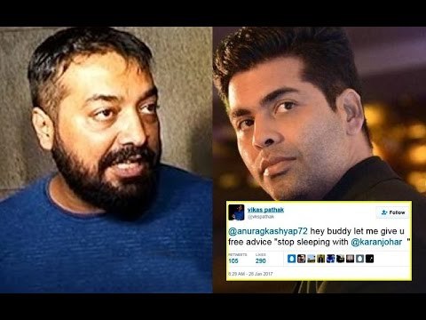Karan Johar shuts down twitter troll asking Anurag Kashyap to stop sleeping with him | SpotboyE