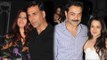 Akshay Kumar,Twinkle Khanna, Bobby Deol SPOTTED having Dinner Together at a Restaurant | SpotboyE